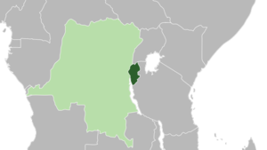 Тёмно-зелёным выделена Руанда-Урунди