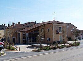 The town hall in Poissons