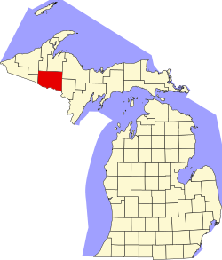 Koartn vo Iron County innahoib vo Michigan