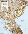 Peta Korea Utara