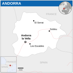Andorra konumu