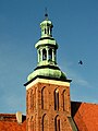 English: Tower of St John the Baptist Church Polski: Wieża kościoła pw. św. Jana Chrzciciela