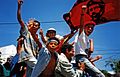 25.9 - 1.10: Ina manifestaziun electorala avant il referendum d'independenza d'il Timor da l'Ost l'onn 1999.
