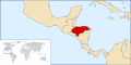 Hondurasর মানচিত্রগ