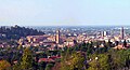 Panorama di Cesena e le sue colline