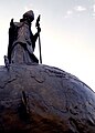 Statue of Saint Nicholas, patron saint of Rabka