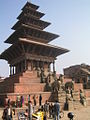 Die Nyatapola-Pagode in Bhaktapur