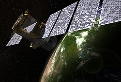 A CALIPSO műhold művészi ábrázolása