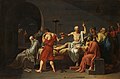 La muerte de Sócrates es un óleo realizado en 1787 por el pintor francés Jacques-Louis David. Sus dimensiones son de 129,5 × 196,2 cm. Se expone en el Museo Metropolitano de Arte, Nueva York. Por Jacques-Louis David.