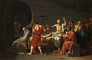 ژاک لوئس ڈیوڈ, The Death of Socrates, 1787