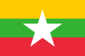 Flag of Burma Drapeau Bandera