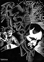 Thumbnail for File:The Dual Personality Abraham Lincoln Biography in Woodcuts 1933 Charles Turzak.jpg