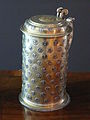 由约瑟夫·柴普雷尔制造的银质酒杯，克拉科夫，1739年-1745年。
