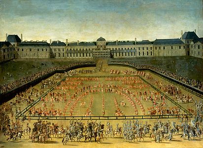 The Carrousel of 5–6 June 1662 at the Tuileries, celebrating the birth of Louis XIV's son and heir