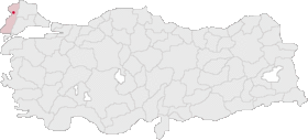 Karta grada Edirne