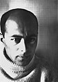 zelfportret door El Lissitzky geboren op 10 november 1890