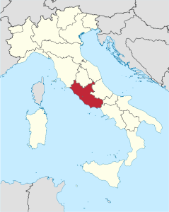 Lazio – Localizzazione
