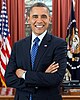 Color photograph of Barack Obama in 2012