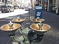 Straßentrinkbrunnen in Portland (Oregon), USA