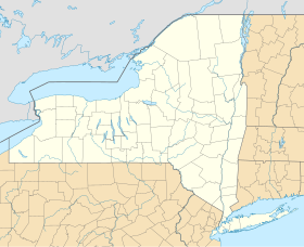 Kopertaun na mapi savezne države Njujork
