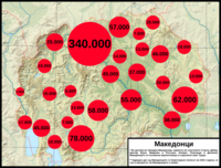 Број на Македонци во Македонија