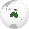 Oceania (partly)
