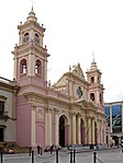 Katedralen i Salta, Argentina, cirka 1800