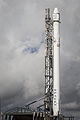 Raketa Falcon 9 v1.1 s loďou Dragon pred prvým pokusom o štart