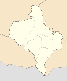 Болехів. Карта розташування: Івано-Франківська область