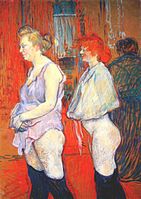 Медичний огляд у борделі на вулиці Демулен (1894)
