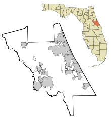 Spruce Creek Airport is located in Volusia County