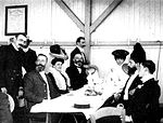 Familjen Zamenhof vid första Esperanto Kongressen i Bolonga 1905.