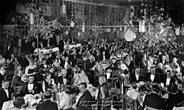 "(Ảnh chụp)" lễ trao giải Oscar đầu tiên được tổ chức tại Khách sạn Roosevelt Hollywood