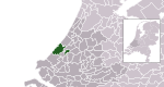 Location of The Hague
