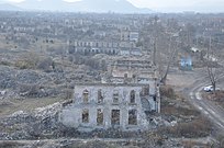Erməni işğalında dağıdılmış Ağdam rayonu