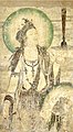 Murale di un bodhisattva. Cina, X secolo.