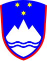 Šešiakampės žvaigždės Slovėnijos herbe