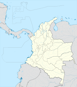 Popayán ubicada en Colombia