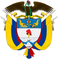 Regulated coat of arms of Colombia