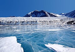 Băng xanh ở Nam Cực