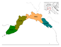 Ligurien (Liguria) Provinzen