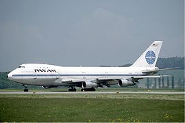 팬아메리칸 월드 항공의 보잉 747-100
