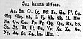 Цахурский алфавит 1934 года