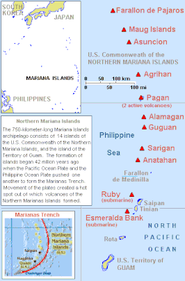 Kaart van Marianen