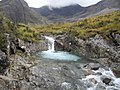 Image 1The highest of the Fairy Pools, a series of waterfalls near Glen Brittle, Skye Credit: Drianmcdonald
