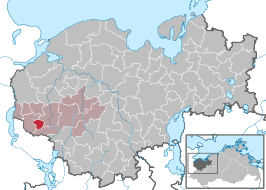 Kaart van Groß Molzahn