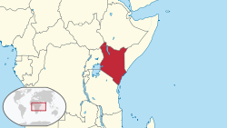 Mapa ya Kenya
