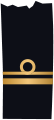 Distintivo per paramano di Capitano di corvetta della Regia Marina dal 1878