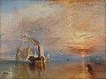 uile su toéle: Turner, Le Dernier Voyage du Téméraire, 1839,