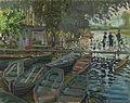 Claude Monet: Die Badenden von la Grenouillère, 1869. National Gallery, London